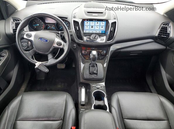 1FMCU9J94GUB54941 2016 FORD ESCAPE Белый Вид щитка приборов