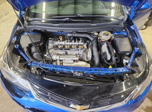 1G1BE5SM7H7218598 2017 CHEVROLET CRUZE Blue Շարժիչի բաժամունքի տեսք