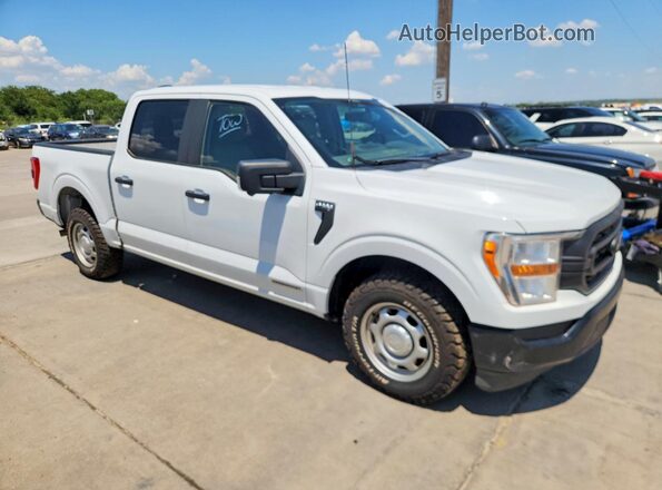 1FTFW1CD6NFB26297 2022 FORD F150 White Դիմացի տեսք