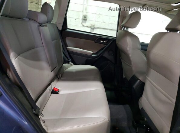 JF2SJAXC3GH511789 2016 SUBARU FORESTER Blue Engine compartment view
