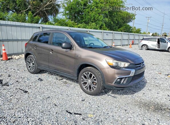 JA4AP3AU1KU021139 2019 MITSUBISHI OUTLANDER Brown Вид спереду