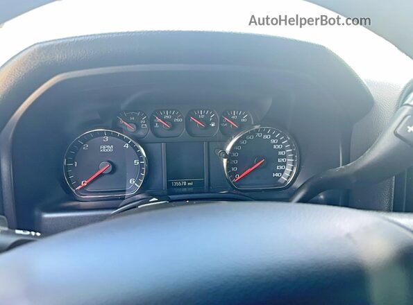 3GCPCPEC0JG496674 2018 CHEVROLET SILVERADO Black Вид щитка приладів