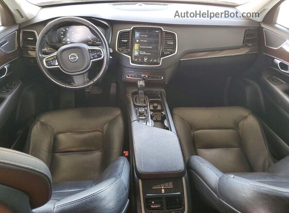 YV4A22PK5G1071424 2016 VOLVO XC90 Black ხელსაწყოთა პანელის ხედი
