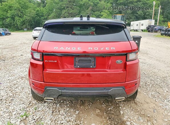 SALVD2BG6HH177741 2017 LAND ROVER RANGE Красный Вид салона спереди