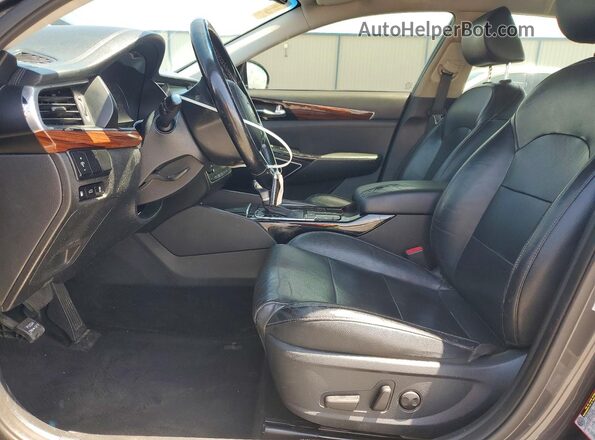 KNALB4J13H5042891 2017 KIA CADENZA Gray Vista del salpicadero