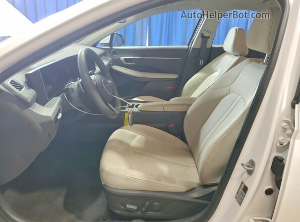 KMHL64JA1SA489382 2025 HYUNDAI SONATA White Սալոնի դիմացի տեսք