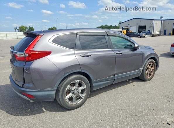 2HKRW1H82KH514881 2019 HONDA CR-V Серый Передняя правая четверть