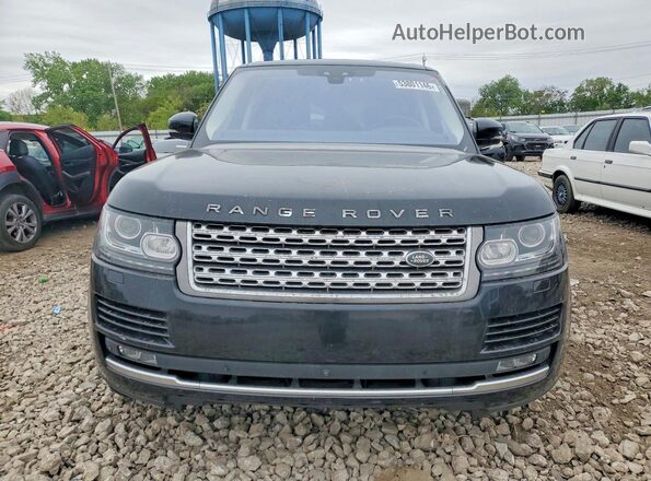 SALGS2FE1HA329795 2017 LAND ROVER RANGE Черный Вид сзади