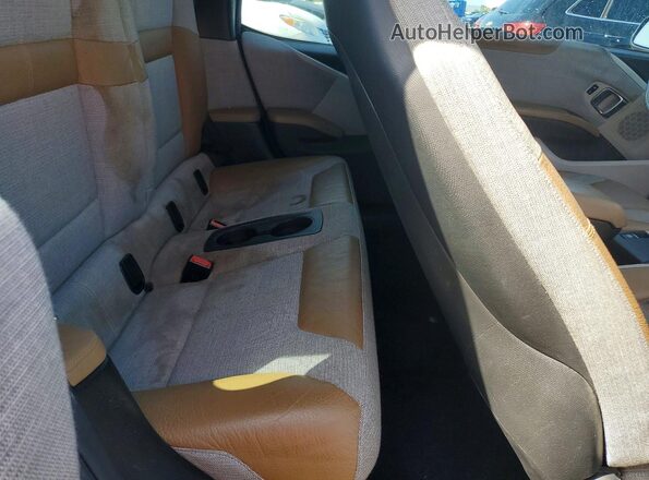 WBY1Z6C3XHV949569 2017 BMW I3 Gray უკანა სალონის ხედი