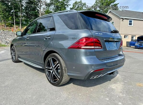 4JGDA6EBXJB049784 2018 MERCEDES-BENZ GLE-CLASS Gray Trasero derecho