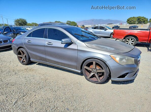 WDDSJ4EB4GN332355 2016 MERCEDES-BENZ CLA-CLASS Gray Vista frontal