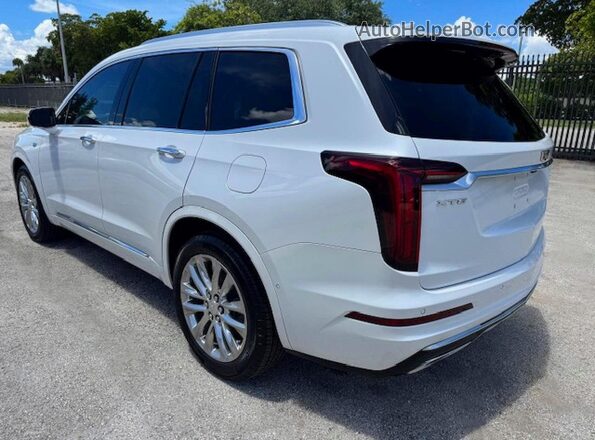 1GYKPCRS4MZ181724 2021 CADILLAC XT6 White Հետևի աջ