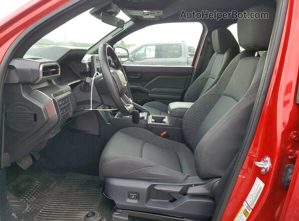 3TYLB5JN9ST076478 2025 TOYOTA TACOMA Red Dashboard view