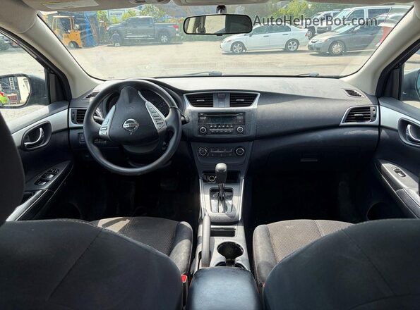 3N1AB7AP1GL636140 2016 NISSAN SENTRA Black Հետևի նստատեղերի տեսք