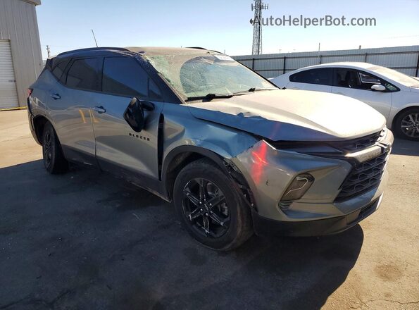 3GNKBCR46PS129011 2023 CHEVROLET BLAZER Silver Front view