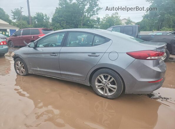 KMHD84LF9HU371322 2017 HYUNDAI ELANTRA Gray Задня права чверть