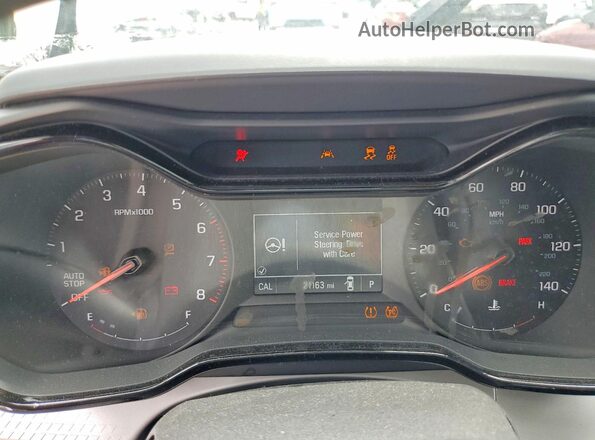 KL77LFE20RC002391 2024 CHEVROLET TRAX White Widok tylnych siedzeń