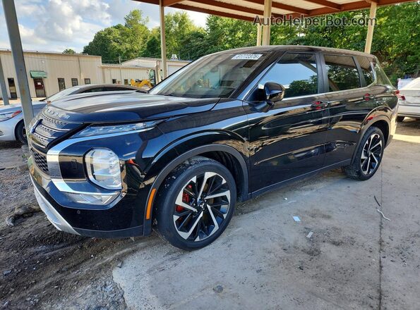 JA4J4UA84NZ052426 2022 MITSUBISHI OUTLANDER Black Задня ліва чверть