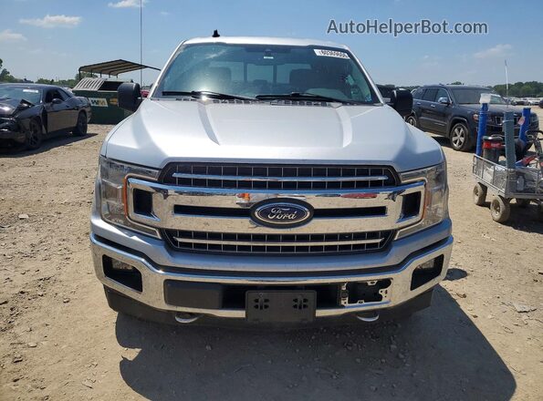1FTEW1E44KKE78600 2019 FORD F150 Silver უკანა ხედი