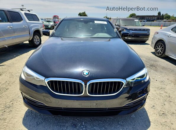 WBAJA9C58JB252031 2018 BMW 5 SERIES Black Vista trasera
