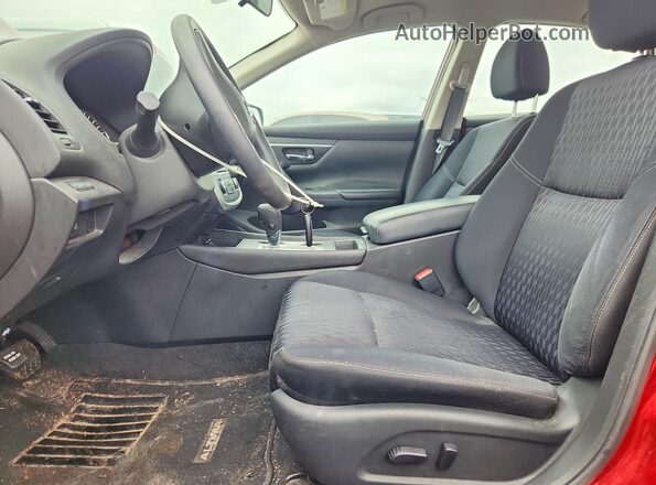 1N4AL3APXJC232510 2018 NISSAN ALTIMA Red Widok deski rozdzielczej