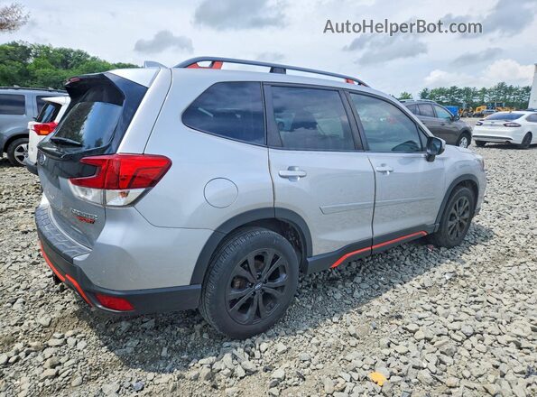 JF2SKAJC7KH438229 2019 SUBARU FORESTER Silver Delantero derecho