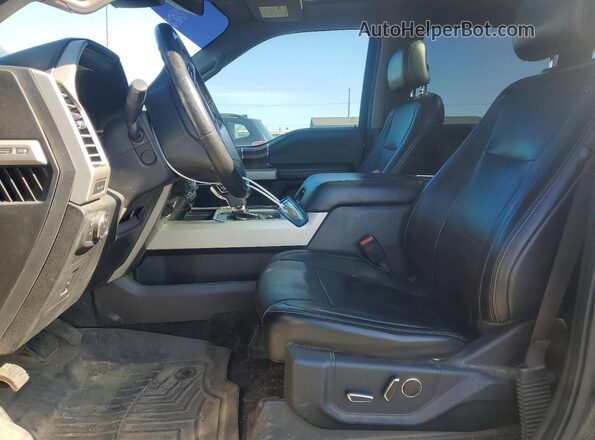 1FTFW1EG7GFA40510 2016 FORD F150 Black Առջևի վահանակի տեսք