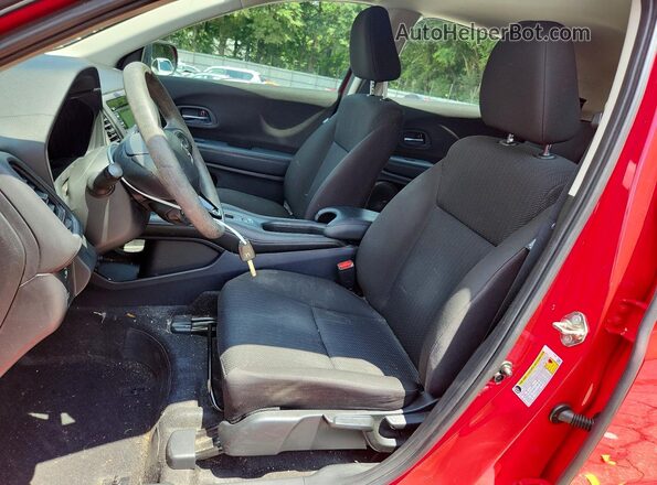 3CZRU5H33JG704207 2018 HONDA HR-V Красный Вид панели приборов