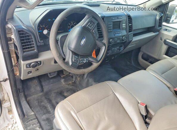 1FTMF1CP0GKD12865 2016 FORD F150 White Vista del cuadro de instrumentos