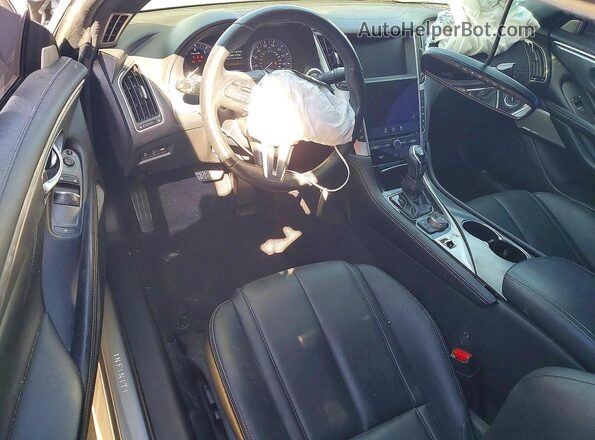 JN1CV7EK4HM111241 2017 INFINITI Q60 Gray Սարքավորումների վահանակի տեսք