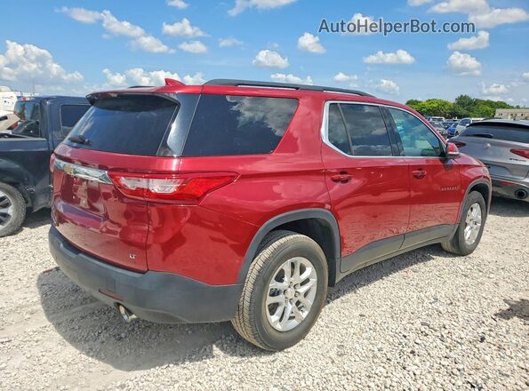 1GNERGKW0MJ189634 2021 CHEVROLET TRAVERSE Red Առջևի աջ