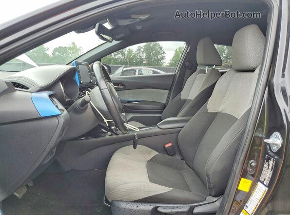 NMTKHMBX2KR075462 2019 TOYOTA C-HR Black Vista del salpicadero