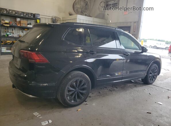 3VV3B7AX7JM106568 2018 VOLKSWAGEN TIGUAN Black Передня права чверть