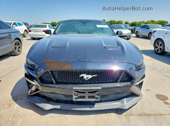 1FA6P8CF3K5120486 2019 FORD MUSTANG Black Vista trasera