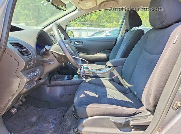 1N4BZ0CP5GC313857 2016 NISSAN LEAF Gray წინა პანელის ხედი