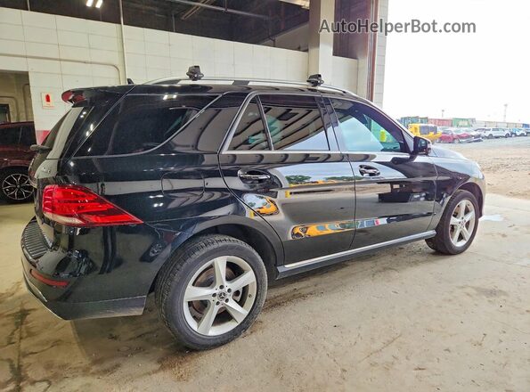 4JGDA5GB2KB217295 2019 MERCEDES-BENZ GLE Черный Передняя правая четверть