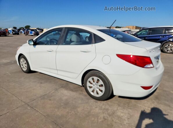 KMHCT4AE5GU075832 2016 HYUNDAI ACCENT White უკანა მარჯვენა
