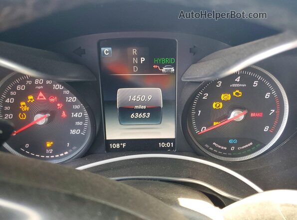 WDC0G5EB5KF498080 2019 MERCEDES-BENZ GLC-CLASS Black უკანა სავარძლების ხედი