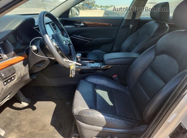 KNALB4J14H5086995 2017 KIA CADENZA Silver Dashboard view
