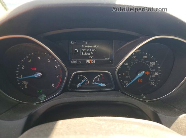 1FADP3H27JL282065 2018 FORD FOCUS Black უკანა სავარძლების ხედი