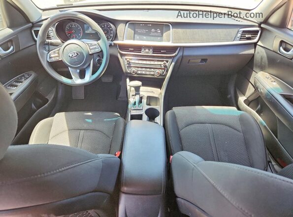 5XXGT4L37KG326950 2019 KIA OPTIMA Серебряный Вид щитка приборов