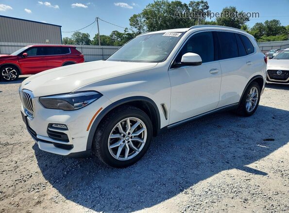 5UXCR6C01L9C31962 2020 BMW X5 White Tył lewy