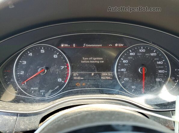 WAUGFAFC0GN048502 2016 AUDI A6 Желто-коричневый Вид щитка приборов