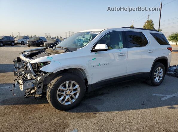 1GNERGKWXKJ124061 2019 CHEVROLET TRAVERSE White Tył lewy
