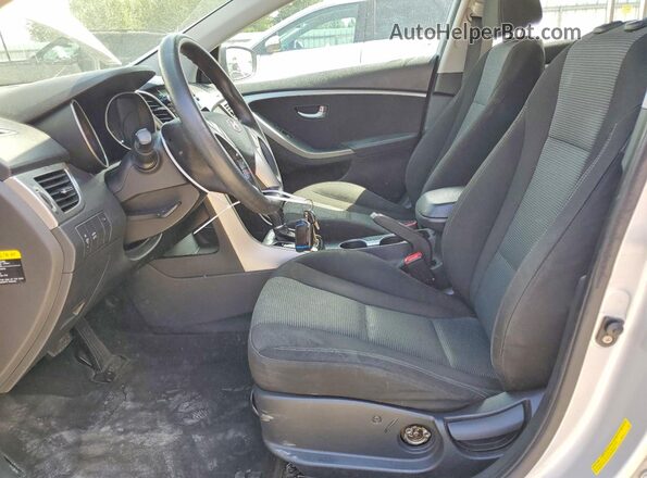 KMHD35LH5HU379603 2017 HYUNDAI ELANTRA Серебряный Вид панели приборов