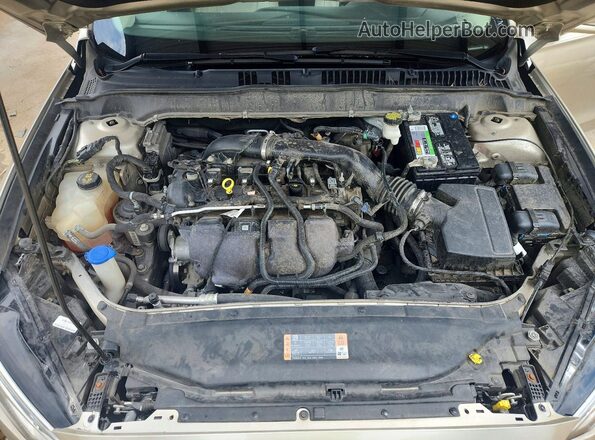 3FA6P0D94JR262982 2018 FORD FUSION Tan Widok komory silnika