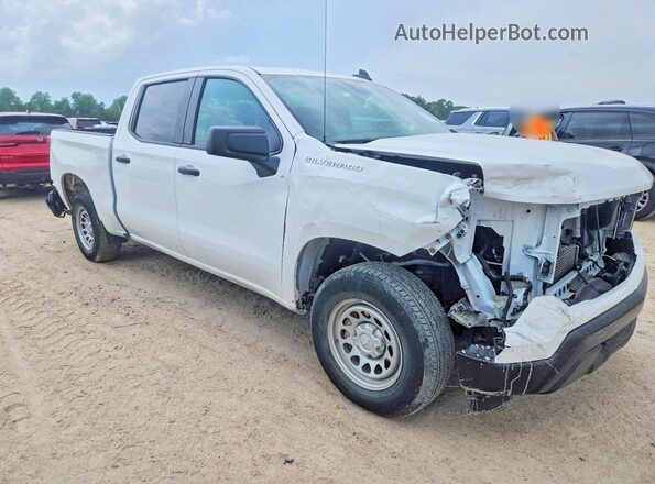 3GCPAAEK6PG235827 2023 CHEVROLET SILVERADO White წინა ხედი
