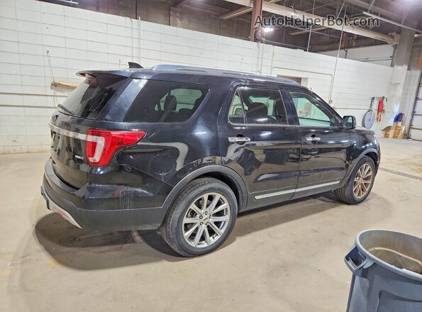 1FM5K8F82GGB27969 2016 FORD EXCUR Black Tył prawy