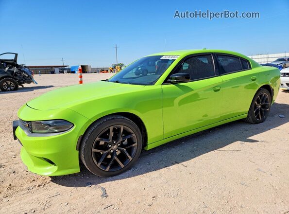 2C3CDXBG1PH508301 2023 DODGE CHARGER Green Задня ліва чверть