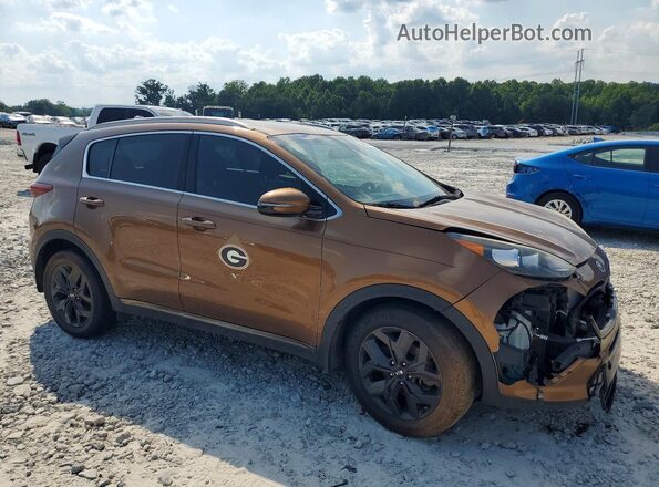 KNDP63ACXL7769690 2020 KIA SPORTAGE Коричневый Вид спереди